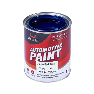 Peinture automobile en aérosol acrylique 2K Bleu-Rouge Métallisé, idéale pour la réparation automobile et disponible en plusieurs couleurs