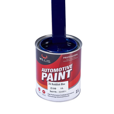 Peinture automobile en aérosol acrylique 2K Bleu-Rouge Métallisé, idéale pour la réparation automobile et disponible en plusieurs couleurs