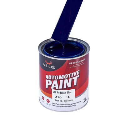 Peinture automobile en aérosol acrylique 2K Bleu-Rouge Métallisé, idéale pour la réparation automobile et disponible en plusieurs couleurs
