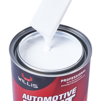 Peinture automobile 2K Blanche à base de résine acrylique et d'époxy, couche de fond et de finition pour la peinture automobile et la retouche