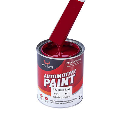 Vente directe d'usine WILLIS 1K Peinture liquide couleur pour peinture de voiture et de bateau, couche de base de réparation automobile, revêtement plastique