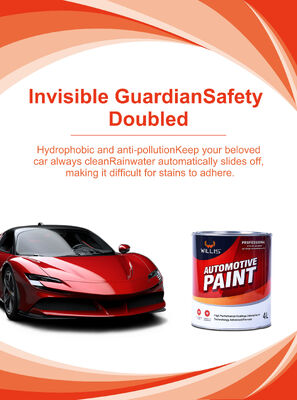Vente directe d'usine WILLIS 1K Peinture liquide couleur pour peinture de voiture et de bateau, couche de base de réparation automobile, revêtement plastique