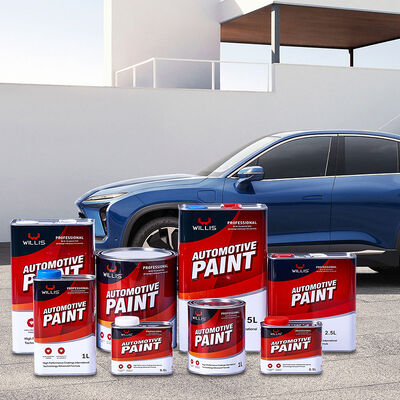 WILLIS Factory-Supplied Automotive Paint Mixing Lids Liquid Coating Clear Coat for Car & Boat Plastic Coating Spray Application
