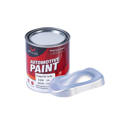 1K Revêtement de réparation automobile blanc transparent Résine acrylique haute performance écologique pour plastique de voiture FDS
