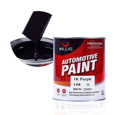 Peinture automobile 1K violette pour réparation et retouche, revêtement liquide pour plastique et diluant pour peinture automobile