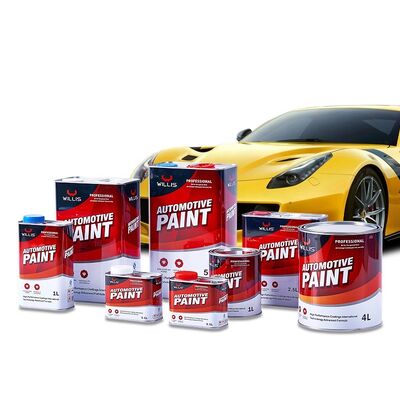 Peinture de revêtement de résine acrylique 1K verte à prix ultra-bas, un composant, pour la réparation automobile