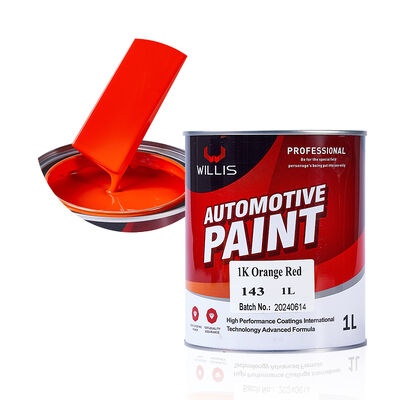 Peinture automobile 1K de haute qualité fournisseur d'usine de peinture automobile Refinish Clearcoat avec revêtement et peinture durs