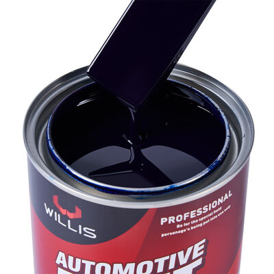 Willis 1K Auto Refinish Basecoat Solid Purple Blue Acrylique Résine de revêtement de pâte de peinture automobile de revêtement de la Chine