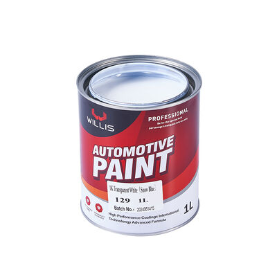 Peinture de réparation automobile de résine acrylique blanche transparente de haute qualité revêtement liquide pour voiture de l'usine de peinture automobile