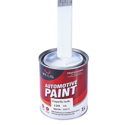 Peinture de réparation automobile de résine acrylique blanche transparente de haute qualité revêtement liquide pour voiture de l'usine de peinture automobile