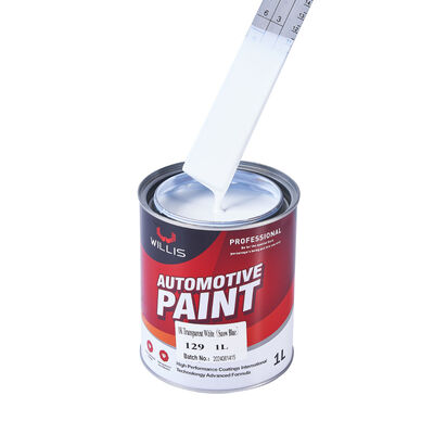 Peinture de réparation automobile de résine acrylique blanche transparente de haute qualité revêtement liquide pour voiture de l'usine de peinture automobile