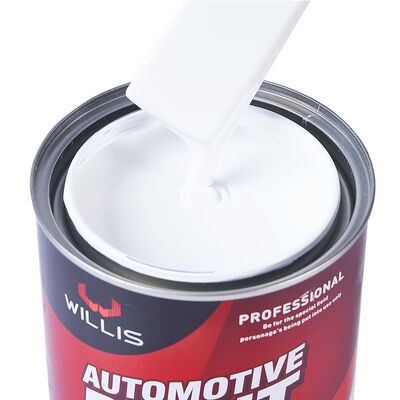Peinture et revêtement acrylique blanc 1K monocomposant, peinture de réparation automobile en aérosol facile à utiliser avec un fort pouvoir couvrant