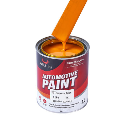 Peinture Acrylique Automobile Base Coat 1K Liquide Revêtement Pulvérisable pour Retouche de Carrosserie Fabriqué par des Fabricants de Peinture Automobile