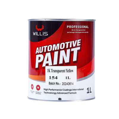 Peinture Acrylique Automobile Base Coat 1K Liquide Revêtement Pulvérisable pour Retouche de Carrosserie Fabriqué par des Fabricants de Peinture Automobile