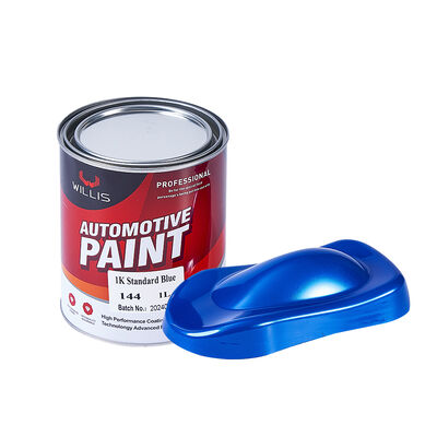 La Formule 1k avancée est un produit de peinture de voiture standard bleu