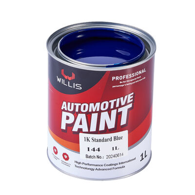 La Formule 1k avancée est un produit de peinture de voiture standard bleu