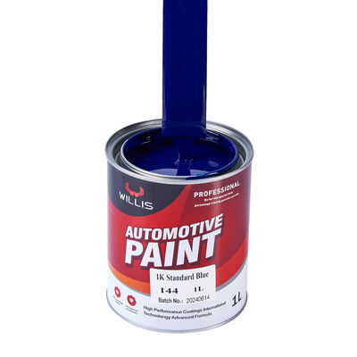 La Formule 1k avancée est un produit de peinture de voiture standard bleu