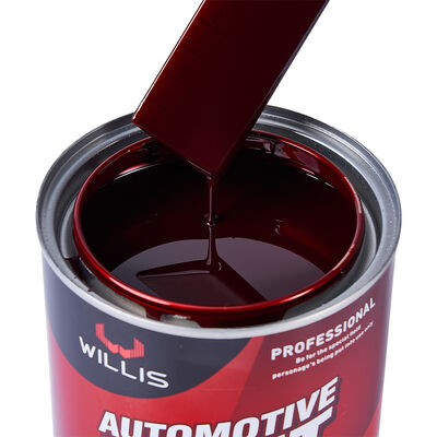 Peinture automobile de haute qualité revêtement de protection 1k rouge marron supplémentaire Peinture de finition automobile Peinture automobile