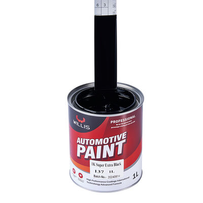 Revêtement de protection de peinture automobile Super Extra Black 1K haute performance pour application par pulvérisation