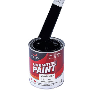 Revêtement de protection de peinture automobile Super Extra Black 1K haute performance pour application par pulvérisation
