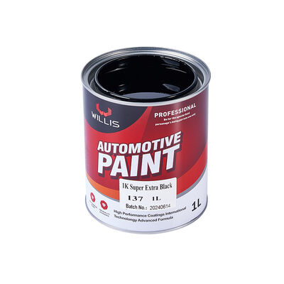 Revêtement de protection de peinture automobile Super Extra Black 1K haute performance pour application par pulvérisation