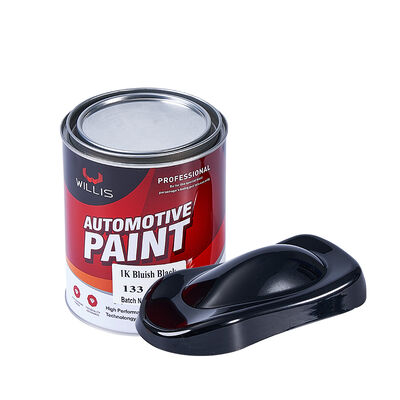 1k Peinture de finition de voiture acrylique bleutée noire Peinture de remplissage de carrosserie décorative et revêtement de réparation