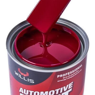 Résine Acrylique Liquide Rouge Rose Monocomposant 1K Peinture Automobile Couleur Unie Peinture de Retouche Automobile Revêtement et Peinture Automobile De Chine