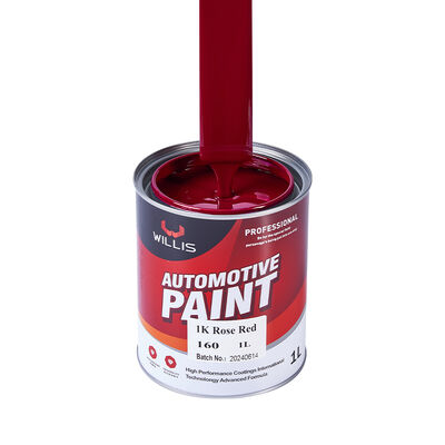 Résine Acrylique Liquide Rouge Rose Monocomposant 1K Peinture Automobile Couleur Unie Peinture de Retouche Automobile Revêtement et Peinture Automobile De Chine