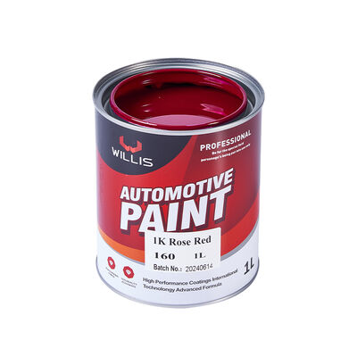 Résine Acrylique Liquide Rouge Rose Monocomposant 1K Peinture Automobile Couleur Unie Peinture de Retouche Automobile Revêtement et Peinture Automobile De Chine