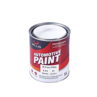 Advanced 1K Acrylic Resin White Paint for Automotive Repair High Concentration Liquid Coating Car Color Master Paint