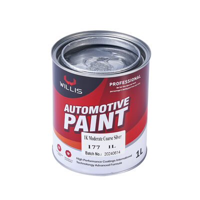 Moderate Coarse 1K Acrylic Resin Silver Liquid Coating Automotive Thinner Spray Car Paint Plastic Coating Mixing Machine