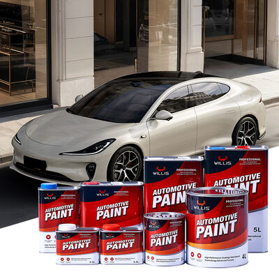 1K Acrylic Resin Liquid Coating Fine Bright White Silver Boat Paint Appliance Paint Plastic Coating Spray Application