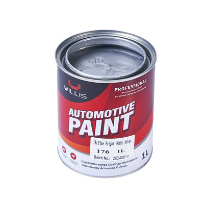 High Quality 1K Fine Bright White Silver Coating Ultra-Low Price Medium Brightness Strong Adhesion OEM Acceptable Liquid Coating