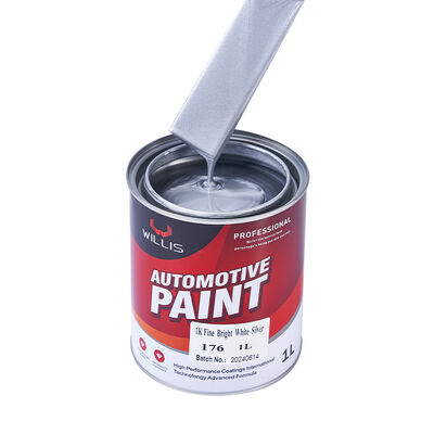 High Quality 1K Fine Bright White Silver Coating Ultra-Low Price Medium Brightness Strong Adhesion OEM Acceptable Liquid Coating