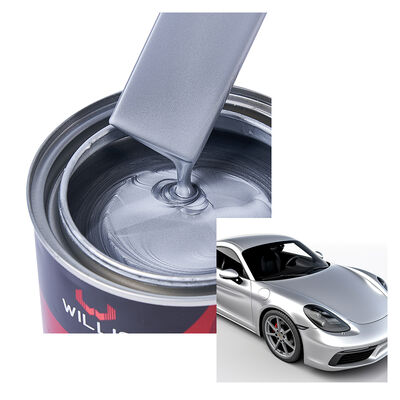 High Quality 1K Silver Electroplated Multicolor Automotive Spray Coating 1K Metallic Acrylic Resin Paint Factory Supply Paint
