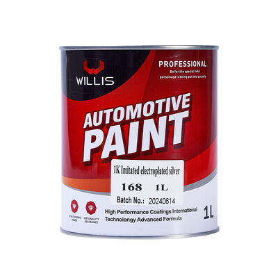 High Quality 1K Silver Electroplated Multicolor Automotive Spray Coating 1K Metallic Acrylic Resin Paint Factory Supply Paint