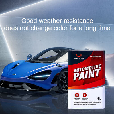 Vernis transparent mat acrylique 2K Willis High Solid pour automobile, revêtement de finition pour voiture, réparation de plastique automobile