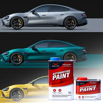 Vernis transparent mat acrylique 2K Willis High Solid pour automobile, revêtement de finition pour voiture, réparation de plastique automobile