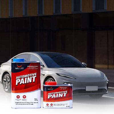 Vernis transparent mat acrylique 2K Willis High Solid pour automobile, revêtement de finition pour voiture, réparation de plastique automobile