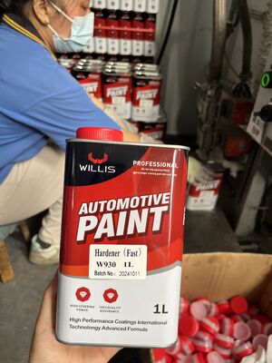 OEM Factory 1K Clearcoat Automotive Car Auto Refinish Coating Repair Paint Factory Wholesale Slow Drying Curing Agent