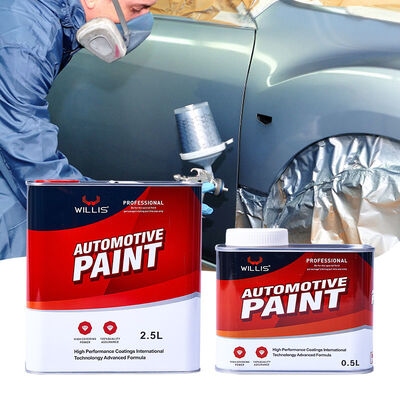 Kit de peinture automobile avec protection UV permanente : système de vernis transparent 2K haute brillance avec durcisseur et vernis, lot d'usine en gros