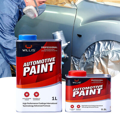 Résine acrylique 2K de haute qualité transparente Clearcoat Auto peinture durcisseur pour revêtement en plastique Application pistolet à pulvérisation Bon revêtement