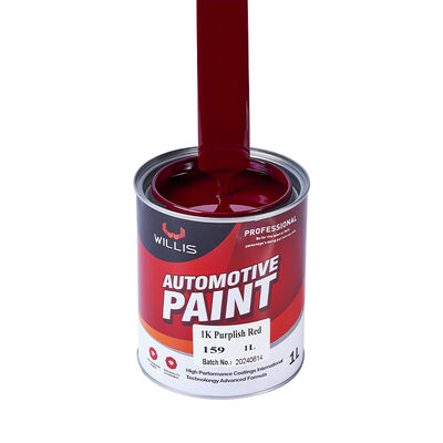 Directement de l'usine 1K pourpre rouge diluant de peinture automobile agent de durcissement liquide pour la peinture et la réparation de revêtements de couleur de véhicule