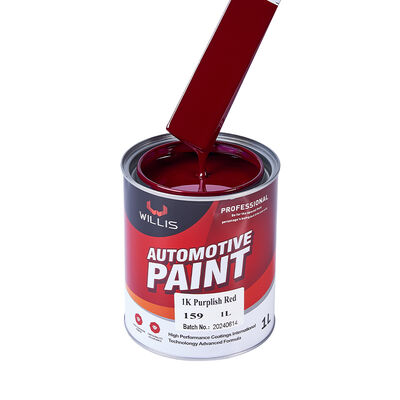 Directement de l'usine 1K pourpre rouge diluant de peinture automobile agent de durcissement liquide pour la peinture et la réparation de revêtements de couleur de véhicule