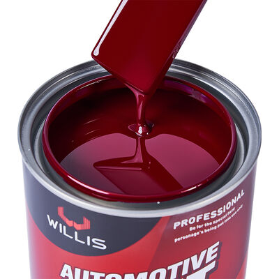 Directement de l'usine 1K pourpre rouge diluant de peinture automobile agent de durcissement liquide pour la peinture et la réparation de revêtements de couleur de véhicule