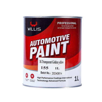 Peinture Noir Mat de la Série de Peintures Maîtresses pour Automobiles Hew Selling