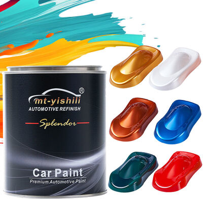 1K Transparent Red Car Paint for Custom Automotive Refinishing - Acrylic Resin Coating with Thinner,2k Clear Coat Automotive