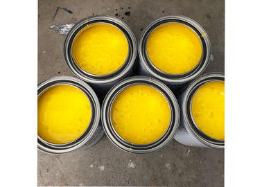 Peinture jaune citron métallique solide de voiture, peinture des véhicules à moteur lumineuse du liquide 2k