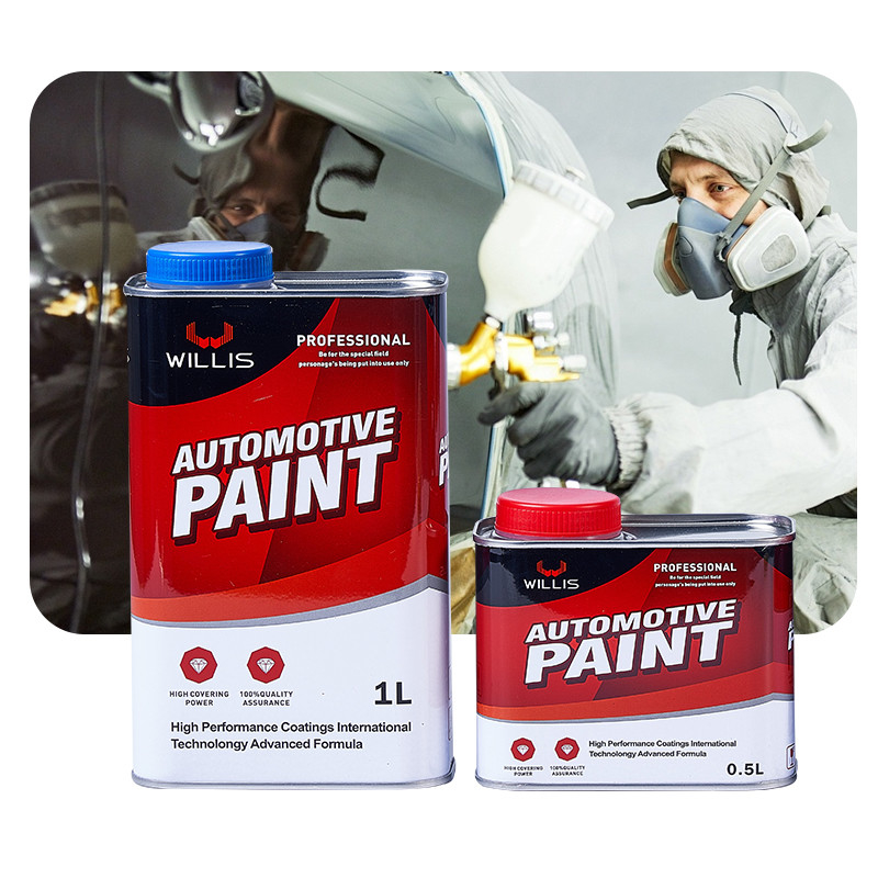 Peinture anti-rouille standard 2k claire pour automobile pour réparation des rayures Peinture automobile durcitrice Peinture automobile de haute qualité