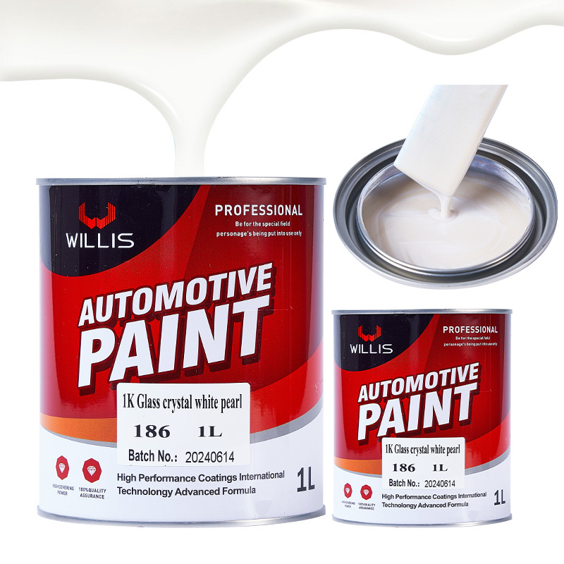 Standard 1K Basecoat Pigment métallique Perle Peinture automobile Spray Peinture automobile Liquide de revêtement automobile diluant